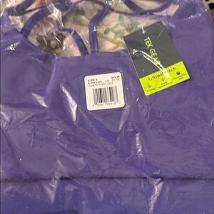 Tek Gear Purple Crop Top